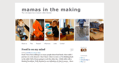 Desktop Screenshot of mamas-in-the-making.com